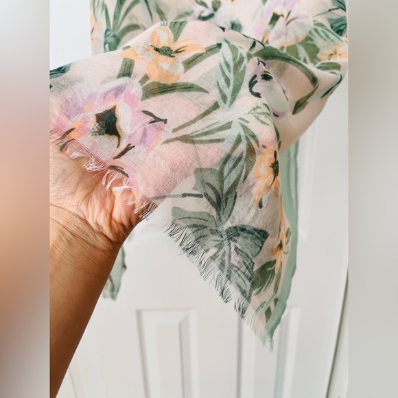 Loft mint green and pink tropical shall - Picture 3 of 7